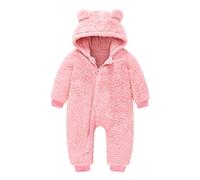 Générique Nouveau-né Bébé Hiver Combinaison Neige, Barboteuse d'hiver à Capuche pour Enfant Vêtements Coupe-Vent pour Enfants 6 Mois - 4 Ans | Manteau Bebe GarçOn | Combinaison à Capuche BéBé