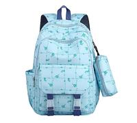 Générique Nouveau sac à bandoulière grande capacité Junior lycée étudiants cartable léger filles sac à dos (BU2, One Size)