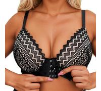 Générique Nouveauté Sexy Désir Pur Fermeture Avant Soutien Gorge Lingerie Mode Simple Push-up Soulèvement Ajustement sous-vêtements Confortable Design sans Armatures pour Soutien