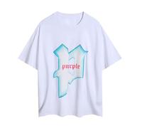 Générique Nouveautés Printemps/été pour Hommes T-Shirt Noir Tendance Au Design Niche Imprimé Chaîne Original-Color-1||s