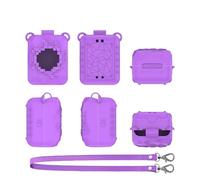 Générique Nouvel étui de Protection pour Bitzee Magicals Digital Pet Etui de Protection pour Console de Jeux Etui de Protection résistant à la poussière et à la saleté (Violet)
