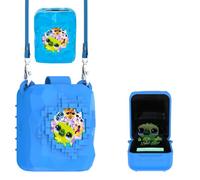 Générique Nouvel étui de Protection pour Bitzee Magicals Digital Pet Etui de Protection pour Console de Jeux Etui de Protection résistant à la poussière et à la saleté (Bleu)