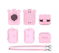 Générique Nouvel étui de Protection pour Bitzee Magicals Digital Pet Etui de Protection pour Console de Jeux Etui de Protection résistant à la poussière et à la saleté (Rose)