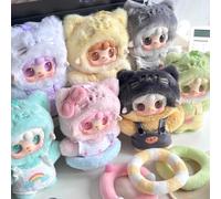 Générique Nouvelle Peluche Yooki Kitten Summer Party, boîte Aveugle, 1 pièce - Figurines d'action Mignonnes en Vinyle, Design aléatoire, Jouets en Peluche mystère à Collectionner, breloque de Sac