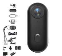 Générique Nova - POVCamera, 2025 New Treklons Body Camera, Thumb Action Cameras, Wearable Video Recording, Portable for Various Outdoor Sports (Black 1080p,64G)