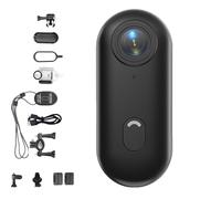 Générique Nova - POVCamera, 2025 New Treklons Body Camera, Thumb Action Cameras, Wearable Video Recording, Portable for Various Outdoor Sports (Black 1080p,No Card)