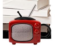 Générique Novelty Beer Mug - 450ml Retro Ceramic Cup | Creative Television-Style Travel & Coffee Mug | Essential Drinkware For Home School Dorms And Gift-Giving