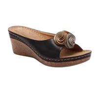 Générique Nu Pieds Femme Été Confortable, Larges Plage E Pour Chaussures Mules Sandales Piscine Chaussons Claqu Tes Antidérapant, Tong Orthopedique Femme