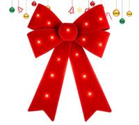 Générique Nœud Noël Lumineux Ornement décoratif à Piles