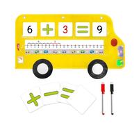Générique Number Lines for Students | Sensory Toys Versatile Counters | Kindergarten Math Toy, Eye-Catching, Magnetic Numbers Manipulatives for Group Discussions, Practice, Hands