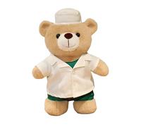 Générique Nurse Bear, Soft Cute Bear Toy, Plush Cuddly Design, Adorable Gifting, Stuffed Animal for Bedrooms, Offices, Nurseries, Holidays, and Seasonal Decoration, 11.81x7.87x2.76 inches