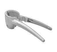 Générique Nut Cracker Tool - 17.5x6x9cm Durable Aluminum Nut Opener,2.36-3.54 inches Walnut Pliers Sheller, Ergonomic Hand Grip Nutcracker Open Clip, Two Notches Plier - for Nuts Shop Restaurant