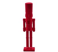 Générique Nutcracker 39cm Flocked Christmas Soldier Table Decor