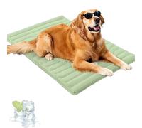 Générique Nuvica Tempbalance Mat,Double-Sided Pet Mat with Temperature Balance Function,Durable Scratch-Resistant Easy Clean Portable Cooling Mat for Cats Dogs, Small Medium Large Pets (Green, XL)