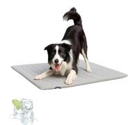 Générique Nuvica Tempbalance Mat,Double-Sided Pet Mat with Temperature Balance Function,Durable Scratch-Resistant Easy Clean Portable Cooling Mat for Cats Dogs, Small Medium Large Pets (Gray, XL)