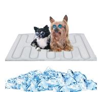 Générique Nuvica TempBalance Mat, Nuvica Dog&Cat Cooling Mat, Dual-Sided Design, Cool Fabric Structure, Durable & Machine Washable Every Season (59 * 40inch)