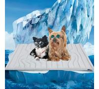 Générique Nuvica TempBalance Mat, Nuvica Dog&Cat Cooling Mat, Dual-Sided Design Cool Fabric Structure, Dog Cooling Mat, Instantly Cools Without Water (59 * 40in/150 * 101cm)