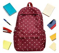 Générique Nylon Backpack | Large Capacity Travel Rucksack | Men & Women