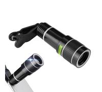 Générique Objectif Zoom 20X Pour Téléphone Portable, Téléobjectif De Téléphone HD | Objectif D'appareil Photo Portable Pour Smartphone Avec Clip Universel Pour Appareils, Ac