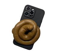 Générique Obnoxious Ugliest Phone Case,Funny Creative Pan,Simulated Weird Poop Elements,Suitable for iPhone 16/15/14/13 Pro Max Abstract Funny Creative Mobile Phone Case (for iPhone 16Plus,J)