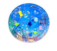 Générique Ocean Breeze Splashland Cat Toy, Cat Water Bed Play Mat,Water Sensory Play Mat for Cats, Cooling Cats Aquatic Sensory Play Mat with Air Pump (C)