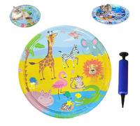 Générique Ocean Breeze Splashland Cat Toy, Ocean Breeze Splashland, Cat Water Mat, Anti-Scratch Water Mat for Cats, Thickened Pet Pad and Cooling Waterbed for Dogs/Cats (N-100cm/39.4in)