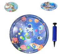 Générique Ocean Breeze Splashland Cat Toy, Ocean Breeze Splashland, Cat Water Mat, Anti-Scratch Water Mat for Cats, Thickened Pet Pad and Cooling Waterbed for Dogs/Cats (M-100cm/39.4in)