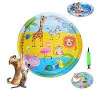 Générique Ocean Breeze Splashland Cat Toy, Ocean Breeze Splashland, Cat Water Mat with Fish, Water Sensory Play Mat for Cats, Cats Mats Toy Interactive for Indoor (K-95cm/37.4in)