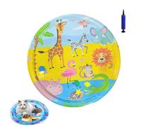 Générique Ocean Breeze Splashland for Cats, Pet Water Bed, Interactive Sensory Pad with Floating Fish, Cooling Mat for Dogs/Cat, Cool and Comfortable Interactive Water Cushion (A,Large)
