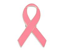 Générique Octobre Rose 2025 Accessoires, Octobre Rose Broche Femmes Soutenir La Cause Survivante ŒUvres De Bienfaisance Broche Élégante De Ruban Pour Les Femmes |