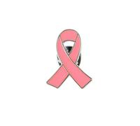 Générique Octobre Rose 2025 Accessoires, Ruban Rose Broche de Sensibilisation Cancer du Sein ŒUvres De Bienfaisance Broche Ruban En métal Pour Femmes Événements publics |