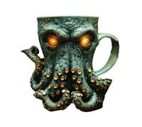 Générique Octopus Beer Coffee Mugs, Tasse À Café En Résine Faite À La Main Avec Poignée, Tasse À Café Créative Sur Le Thème De La Pieuvre, Décoration De Fête Fantaisie Pour Cappuccino Latte Wine