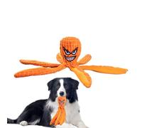 Générique Octopus Dog Toy, Squeaky Tug Chew Plush Enrichment Plaything, Bite-Resistant Interactive Training Stuff for Puppy Pet Small Medium Large Breeds Indoors and Outdoors Fun