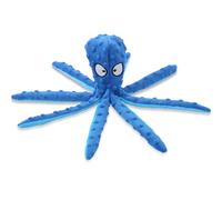 Générique Octopus Dog Toy, Stuffing Free Octopus Dog Toy, Squeaky & Crinkle Plush for Aggressive Chewers Dogs, for Interactive Play, Teething & Anxiety Relief (Blue)
