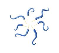 Générique Octopus Tentacle Plant Stakes - 7-Piece Decorative Glow-in-The-Dark Climbing Support Sticks for Indoor Outdoor Potted Plants, Lawns, Yards, Home Gardening and Halloween Decor