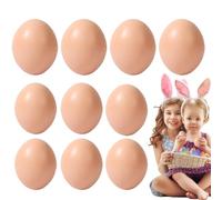 Générique Oeufs de Pâques pour la Peinture, modèles d'œufs décoratifs - Small Eggs Crafts Set | 10x Charges de Panier de Pâques, Jouets de coloriage de Simulation pour Peinture, décoration, Artisanat