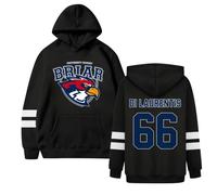 Générique Off in Campus Merch Sweat à Capuche Briar University Grahams 44 Di Laurentis 66 Logan 22 Tucker 46 Casual Manches Longues Hockey Sweatshirt Hoodie Pullover Streetwear (01-1-Sky Blue, M)