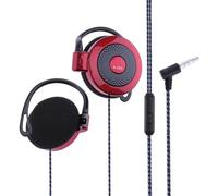 Générique Ohrhörer Kabel | 3 5mm Over Ear Kopfhörer | Stereo Sport Ohrstöpsel für Fitness Training MP3 MP4 Smartphones Universal Musik Zubehör Leicht Bequem