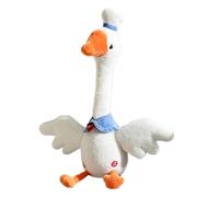 Générique Oie Parlante, Peluche Interactive Mignonne Qui Chante Danse Et Se Tortille, avec Chansons Enfantines Intégrées, Jouet Musical Parlant Qui Danse Au Rythme De La Musique