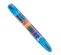 Générique Oil Pastel Crayons - 4PCS Paint Pens for Student Art | Replaceable Wax Marker Set with 20 Colors, Odorless Drawing Tool, Creative Doodling Accessory, School Home Craft Kit for Kids Adults