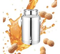 Générique Oil Storage Container For Kitchen - Pot Fat Storage With Lid, 5L 9L 14L Stainless Steel Airtight Milk Barrel With Lid, Bacon Grease Container For Flour Cereal Bean Tea Pantry Countertop