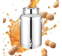 Générique Oil Storage Container For Kitchen - Pot Fat Storage With Lid, 5L 9L 14L Stainless Steel Airtight Milk Barrel With Lid, Bacon Grease Container For Flour Cereal Bean Tea Pantry Countertop