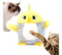Générique Oiseau Jouet pour Chat avec Ailes Battantes | Accessoires Interactifs pour Chaton Rechargeables par USB - Oiseau Anime avec Gazouillements Et Battements d'ailes pour Chaton - pour La Maison