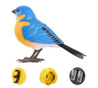 Générique Oiseaux | Jouet Oiseau Électrique | Oiseau Parlant Électronique Mignon Réaliste Décor Chambre Jouet Activité Salle Jeu Voyage
