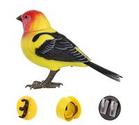 Générique Oiseaux Jouets - Figurines Oiseaux Jouets,Jeu Sensoriel Interactif avec Animal Réaliste Mignon pour la Décoration de Bureau, de Chambre, de Bibliothèque, de Centre d'Activités et de Salle
