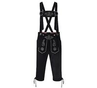 Générique Oktoberfest Lederhosen,Pantalon en Cuir pour Hommes avec Ceinture DéGuisement Oktoberfest Culotte De Cuir Bavaroise Costume d'halloween Jeu De RôLe German Wear