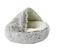 Générique Olvys Cosy Cocoon Dog Bed, Cocoon Pet Bed for Dogs with Cover Cave, Washable Round Cat Dog Beds Pet Mattress