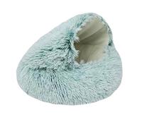 Générique Olvys Cosy Cocoon Dog Bed, Cocoon Pet Bed for Dogs with Cover Cave, Washable Round Cat Dog Beds Pet Mattress