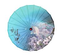 Générique Ombrelle Asiatique Élégante soie chinoise classique décorative | Cosplay Décoration Parasol Art Pour Mariage Anniversaire Fête Thématique Cosplay Festival De Musique Photographie Danse