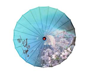 Générique Ombrelle Asiatique Élégante soie chinoise classique décorative | Cosplay Décoration Parasol Art Pour Mariage Anniversaire Fête Thématique Cosplay Festival De Musique Photographie Danse